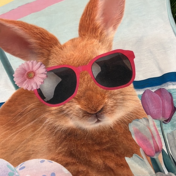 Girls Easter t-shirt - Picture 2 of 2